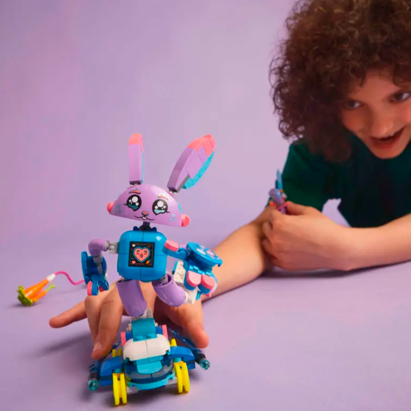 Constructor LEGO Izzie And Bunchurro Animale/ Multicolor photo 5