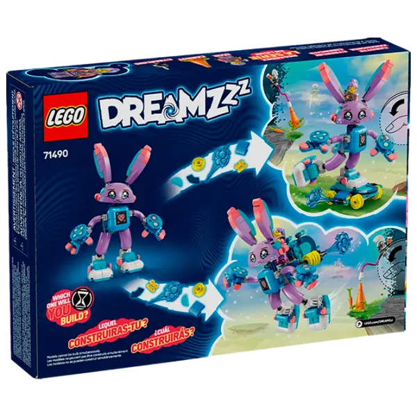 Constructor LEGO Izzie And Bunchurro Animale/ Multicolor photo 8