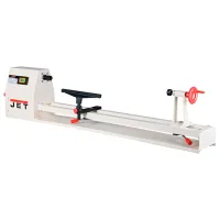Токарный станок JET JWL-1440L Белый / 350 Вт
