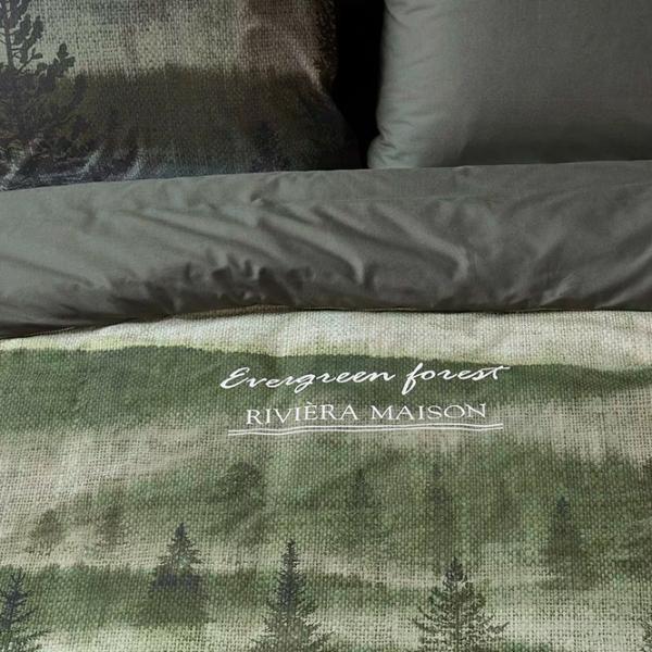 Lenjerie de pat Riviera Maison Evergreen Bumbac photo 3 Lenjerie de pat Riviera Maison Evergreen Bumbac photo 3
