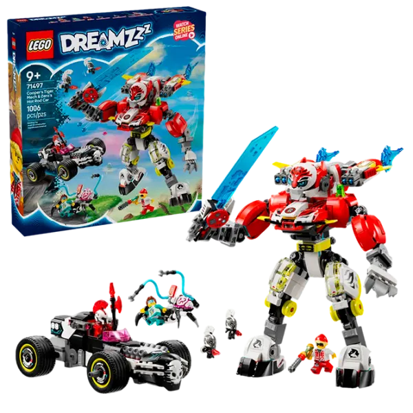 Constructor LEGO Cooper'S Tiger Mech Transport/ Multicolor photo 2