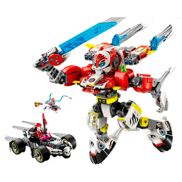 Constructor LEGO Cooper'S Tiger Mech Transport/ Multicolor photo 4