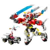Constructor LEGO Cooper'S Tiger Mech Transport/ Multicolor photo 4