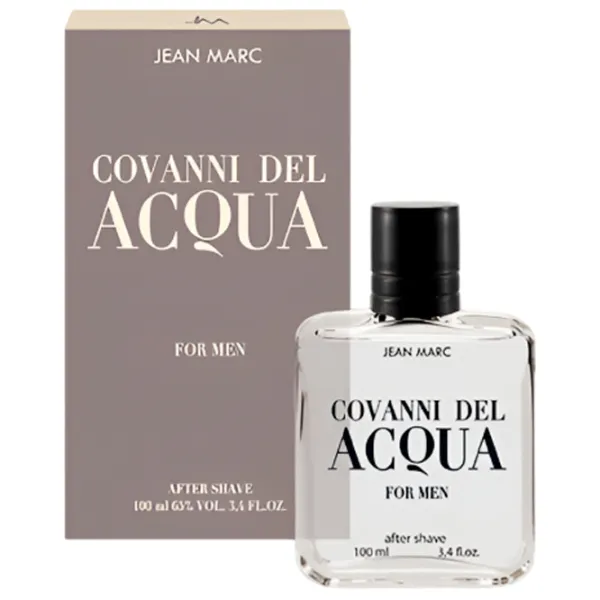 Loțiune după ras Jean Marc Covanni del Acqua 0.1l / Toate tipurile photo 1