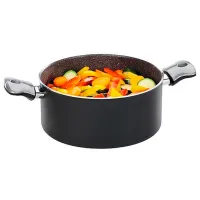 Cratiță Ballarini Matera Granitium  Aluminiu / Black