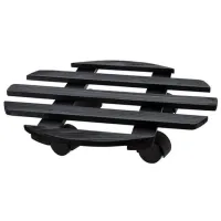 Suport pentru ghiveci ProGarden 31129 Black / Lemn