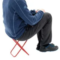 Scaun camping Outwell Discover Red Poliester / Red photo 3