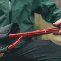 Scaun camping Outwell Discover Red Poliester / Red photo 4