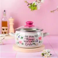 Кастрюля Metalac Do small 3.1л Эмалированная сталь / Белый photo 3