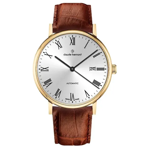 Ceas de mână pentru bărbați Claude Bernard 80102-37J-AR Mecanic / 40 mm photo 1