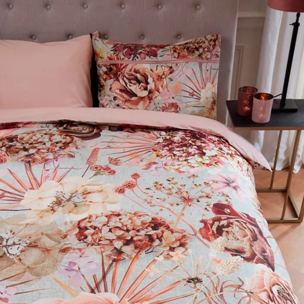 Lenjerie de pat Riviera Maison Faded Flower Bumbac photo 3 Lenjerie de pat Riviera Maison Faded Flower Bumbac photo 3