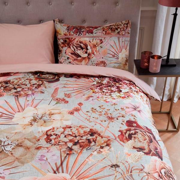 Lenjerie de pat Riviera Maison Faded Flower Bumbac photo 3 Lenjerie de pat Riviera Maison Faded Flower Bumbac photo 3