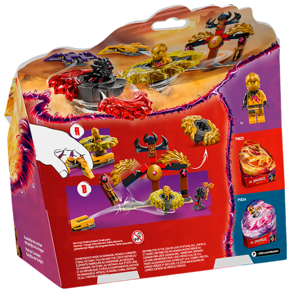 Constructor LEGO Dragon Spinjitzu Bat Ninjago/ Multicolor photo 8