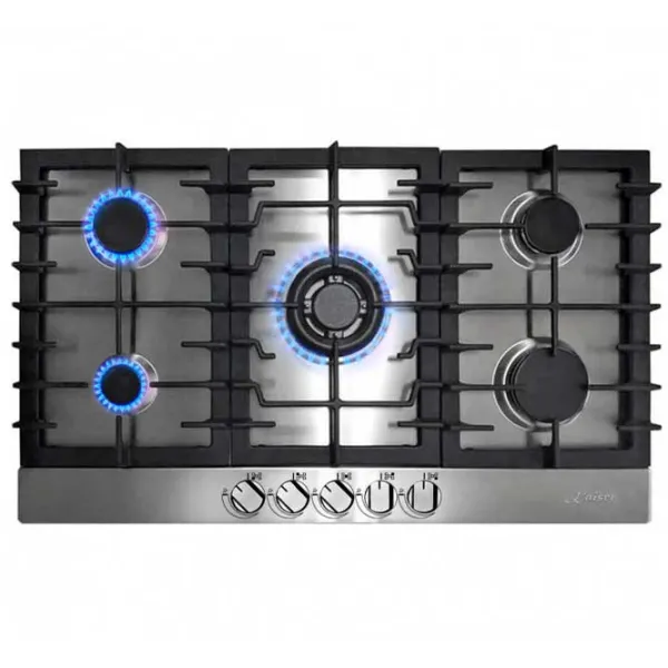 Plită încorporabilă pe gaz Kaiser KG 9356 Turbo Inox / Inox photo 3