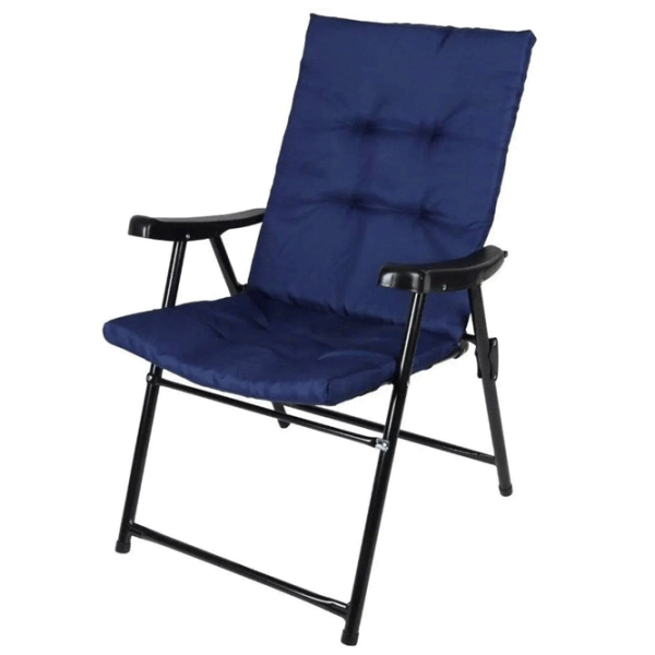 Scaun camping Saska Garden 1055695 Poliester / Blue photo 1