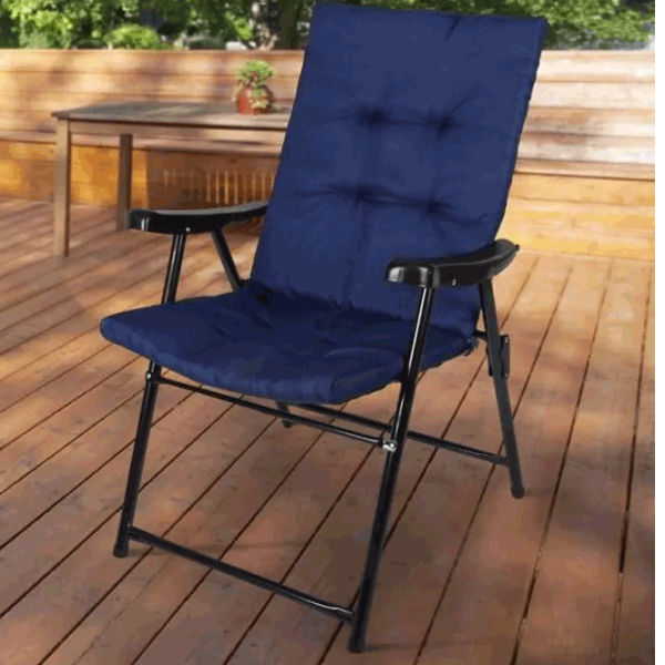 Scaun camping Saska Garden 1055695 Poliester / Blue photo 4