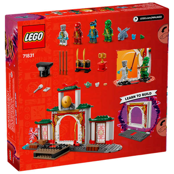 Constructor LEGO Ninja Spinjitzu Temp Ninjago/ Multicolor photo 8