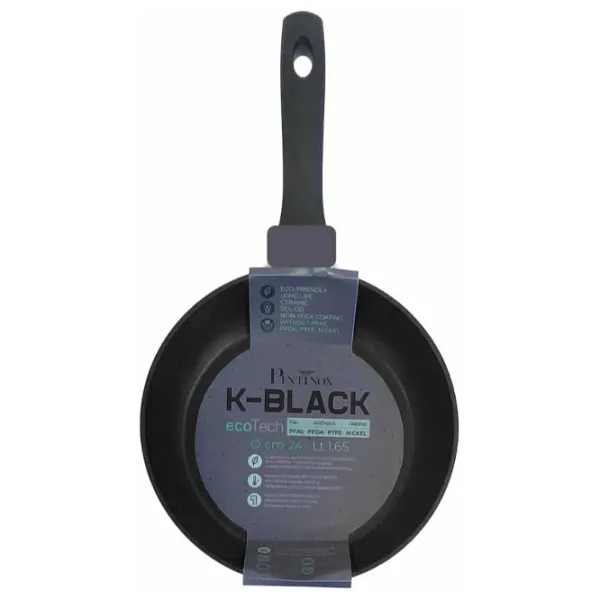 Сковорода Pintinox K-Black Ecoteh  Классический / 24 см / Черный photo 2
