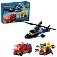 Constructor LEGO Fire Truck and Submarine Transport/ Multicolor photo 2