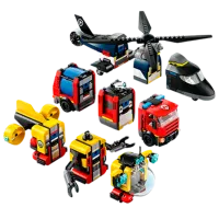 Constructor LEGO Fire Truck and Submarine Transport/ Multicolor photo 3