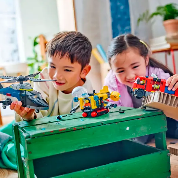 Constructor LEGO Fire Truck and Submarine Transport/ Multicolor photo 7