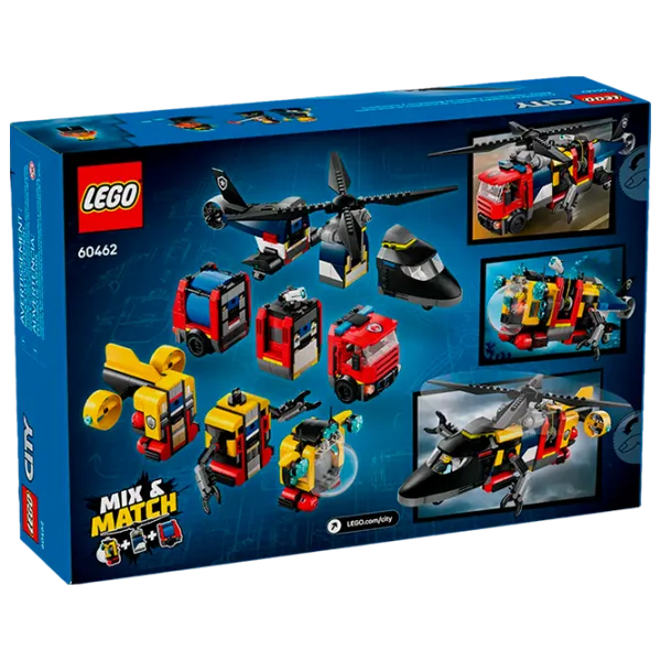 Constructor LEGO Fire Truck and Submarine Transport/ Multicolor photo 8