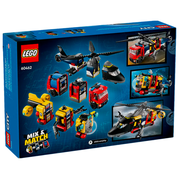 Constructor LEGO Fire Truck and Submarine Transport/ Multicolor photo 8