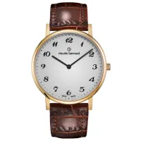 Наручные часы унисекс Claude Bernard 20214-37J-BB Кварцевый / 39 мм