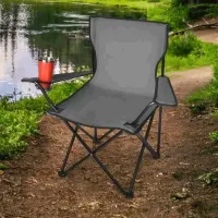 Scaun camping Trizand 23675 Poliester / Grey photo 6