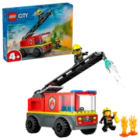 Constructor LEGO Fire Engine with Ladder Transport/ Multicolor photo 2