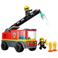 Constructor LEGO Fire Engine with Ladder Transport/ Multicolor photo 3
