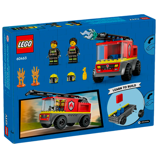 Конструктор LEGO Fire Engine with Ladder Транспорт/ Разноцветный photo 7