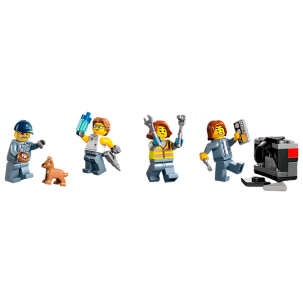 Constructor LEGO Scrapyard with Cars Depozit/ Multicolor photo 6