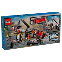 Constructor LEGO Scrapyard with Cars Depozit/ Multicolor photo 8