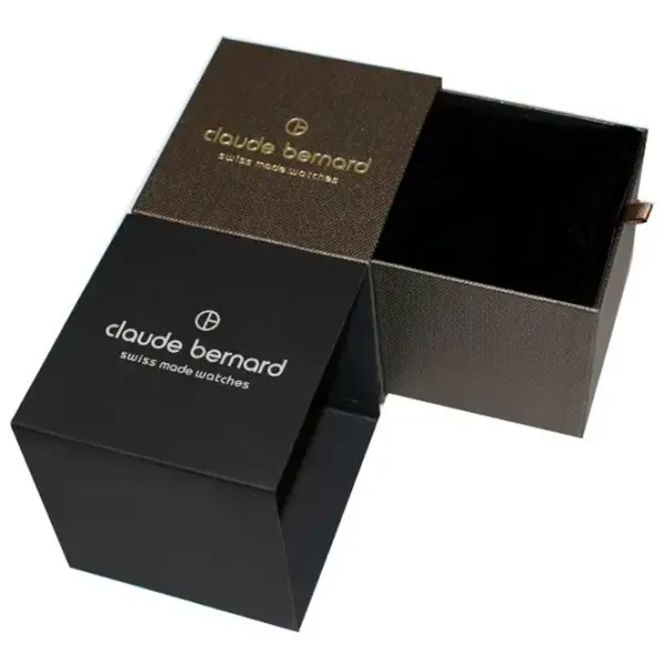 Ceas de mână pentru bărbați Claude Bernard 10222-37NC-NIR Cuarț / 44 mm photo 2