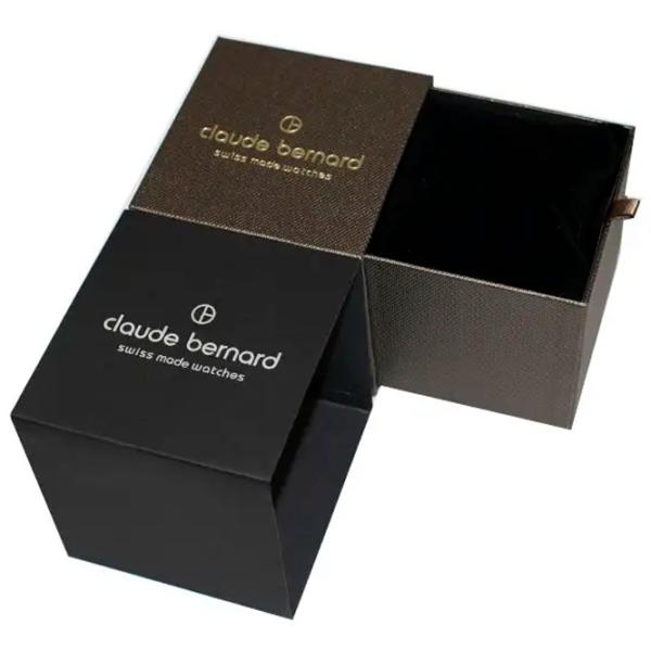 Ceas de mână pentru bărbați Claude Bernard 10222-37NC-NIR Cuarț / 44 mm photo 2