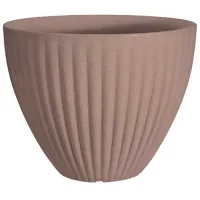 Ghiveci pentru flori ProGarden Lotus Brown / Plastic / Pe pervaz