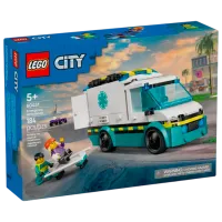 Конструктор LEGO Emergency Ambulance Скорая помощь/ Разноцветный