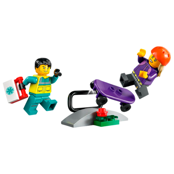 Конструктор LEGO Emergency Ambulance Скорая помощь/ Разноцветный photo 4