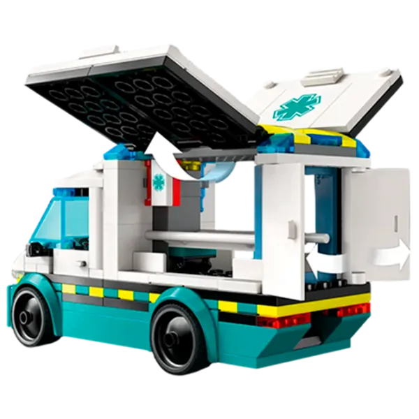 Конструктор LEGO Emergency Ambulance Скорая помощь/ Разноцветный photo 5