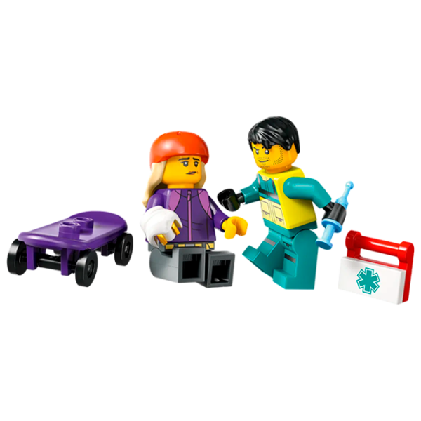 Конструктор LEGO Emergency Ambulance Скорая помощь/ Разноцветный photo 6