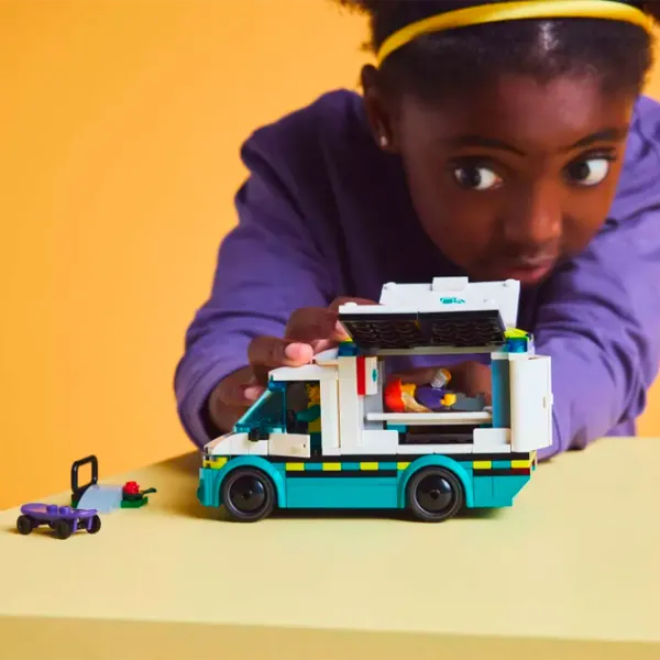Конструктор LEGO Emergency Ambulance Скорая помощь/ Разноцветный photo 7