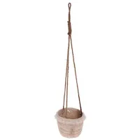 Ghiveci pentru flori H&S 44555.1 Beige / Paie / Pe perete