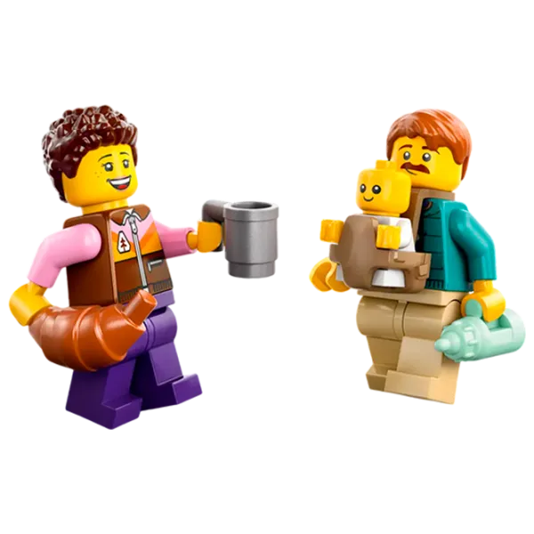 Constructor LEGO Holiday Adventure Camper Van Trailer/ Multicolor photo 3