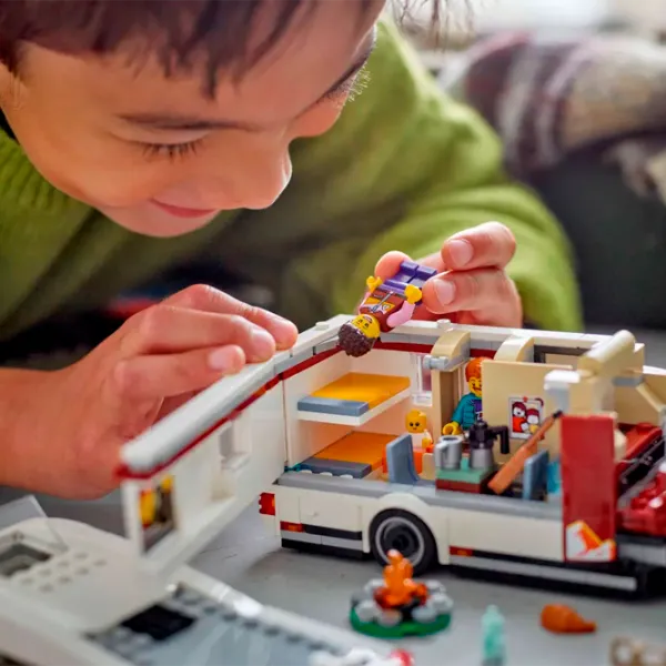 Constructor LEGO Holiday Adventure Camper Van Trailer/ Multicolor photo 7