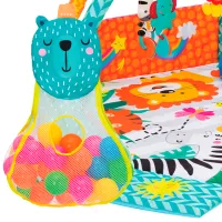 Covoraş pentru joc Kikka Boo Playmat Colorfun (31201010259) 0+/ Dreptunghiular/ Multicolor photo 3