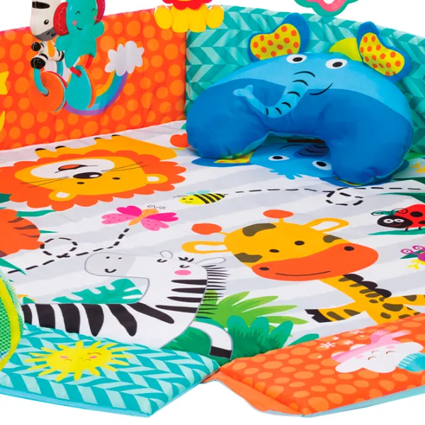 Covoraş pentru joc Kikka Boo Playmat Colorfun (31201010259) 0+/ Dreptunghiular/ Multicolor photo 4