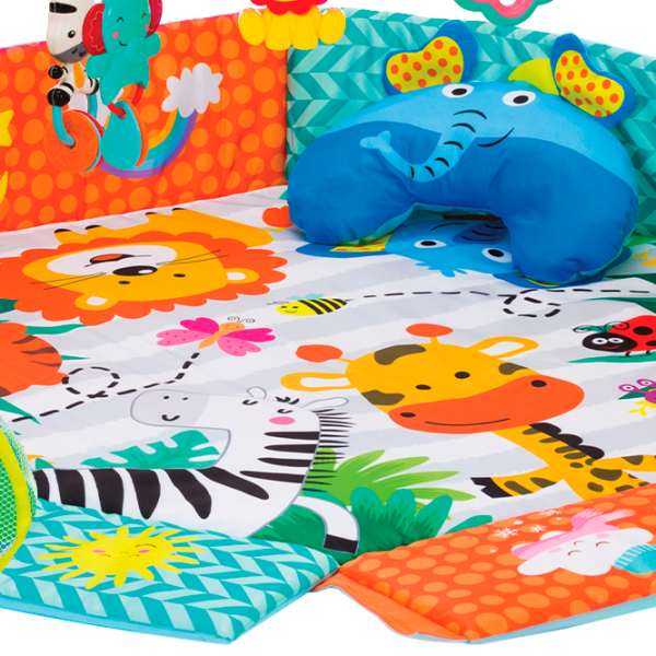 Covoraş pentru joc Kikka Boo Playmat Colorfun (31201010259) 0+/ Dreptunghiular/ Multicolor photo 4