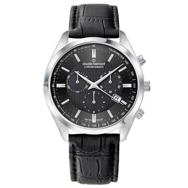 Ceas de mână pentru bărbați Claude Bernard 10246-3-NIN Cuarț / 42 mm photo 1 Ceas de mână pentru bărbați Claude Bernard 10246-3-NIN Cuarț / 42 mm photo 1