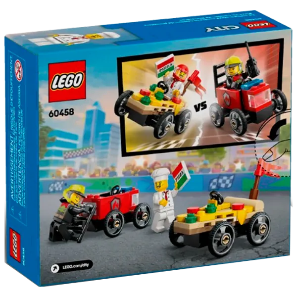 Конструктор LEGO Pizza VS Fire Race Транспорт/ Разноцветный photo 8